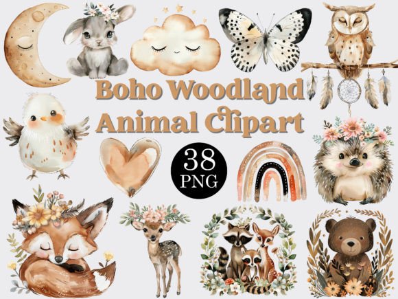 Boho Woodland Illustrations: A Seller Review