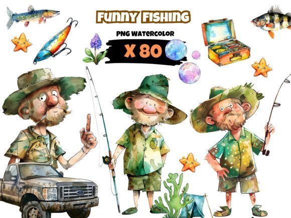 Funny Fishing Illustrations: A Seller Review