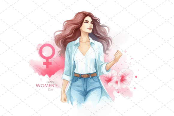Watercolor Women's Day Clipart: An Embroidery Review